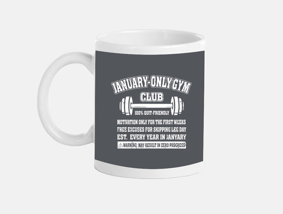 January Only Gym Club