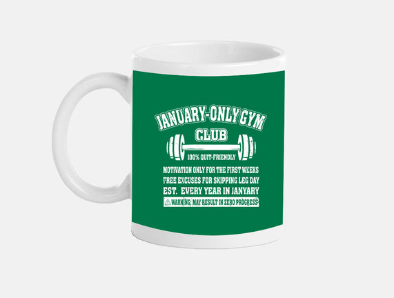 January Only Gym Club
