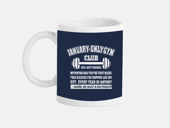 January Only Gym Club
