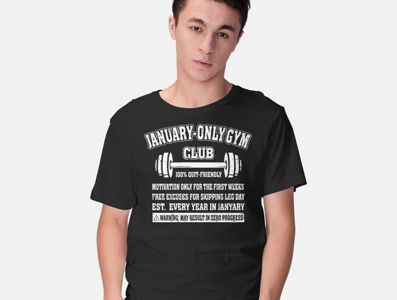 January Only Gym Club