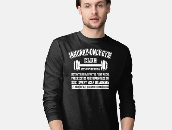 January Only Gym Club
