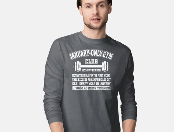 January Only Gym Club