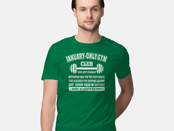 January Only Gym Club