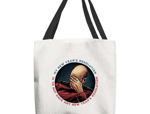 No New Year’s Resolution