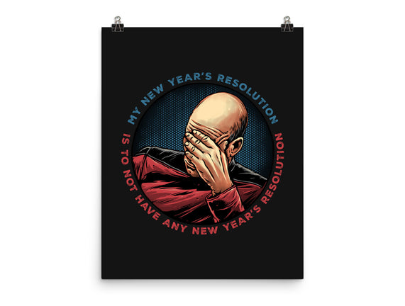 No New Year’s Resolution