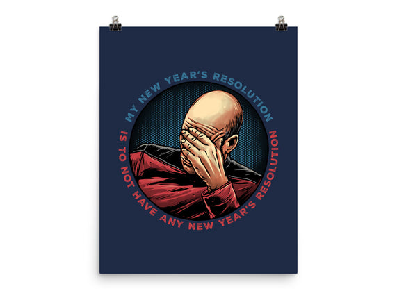 No New Year’s Resolution