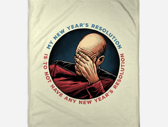 No New Year’s Resolution