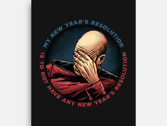 No New Year’s Resolution
