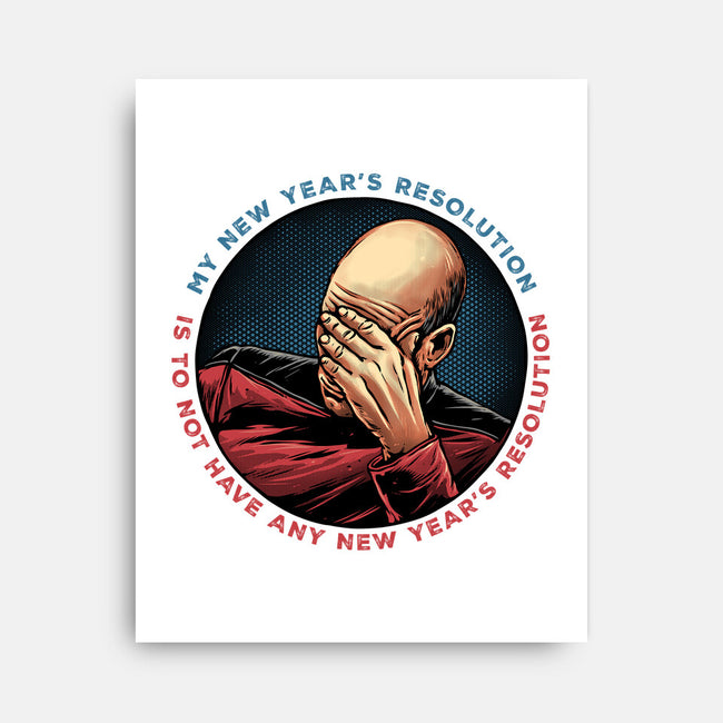 No New Year’s Resolution-None-Stretched-Canvas-glitchygorilla
