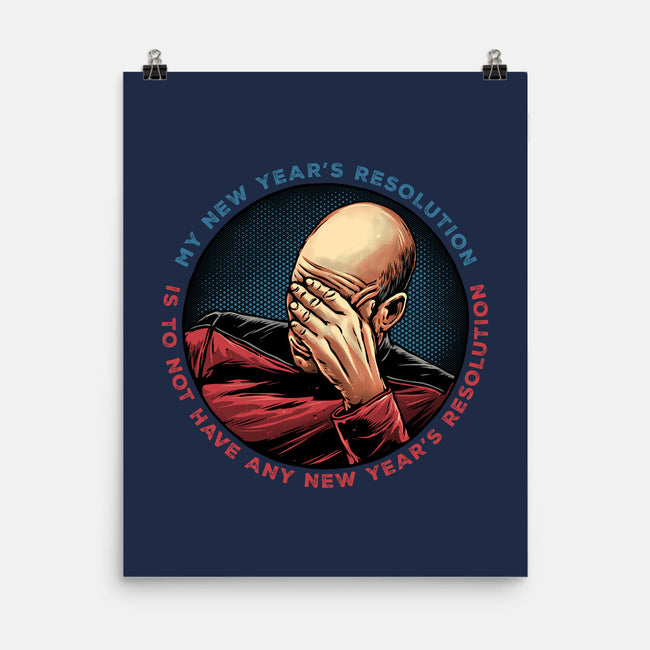 No New Year’s Resolution-None-Matte-Poster-glitchygorilla