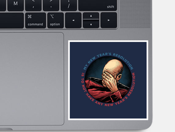 No New Year’s Resolution