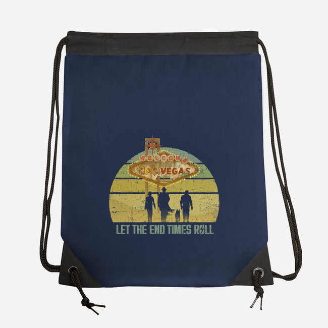 Let The End Times Roll-None-Drawstring-Bag-kg07