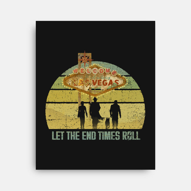 Let The End Times Roll-None-Stretched-Canvas-kg07