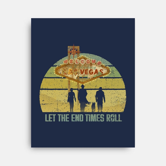 Let The End Times Roll-None-Stretched-Canvas-kg07