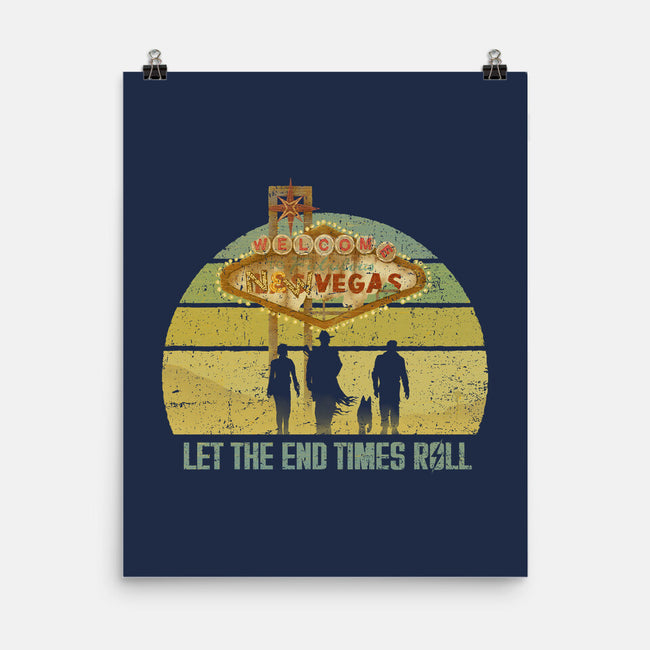 Let The End Times Roll-None-Matte-Poster-kg07