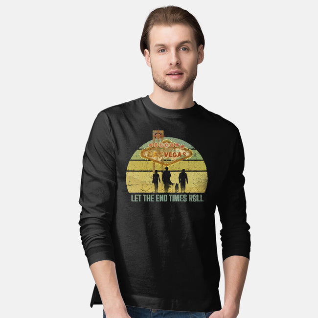 Let The End Times Roll-Mens-Long Sleeved-Tee-kg07