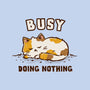 Busy Doing Nothing-Mens-Long Sleeved-Tee-kg07