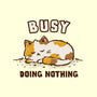 Busy Doing Nothing-Unisex-Basic-Tank-kg07