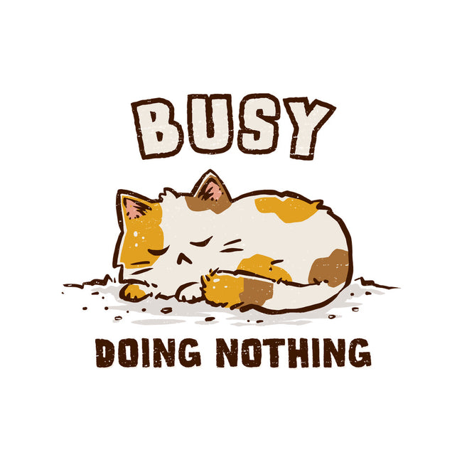 Busy Doing Nothing-Womens-Racerback-Tank-kg07