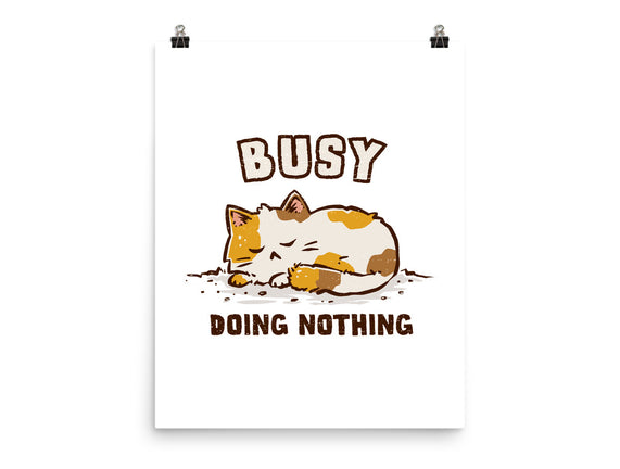 Busy Doing Nothing