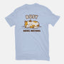 Busy Doing Nothing-Womens-Fitted-Tee-kg07