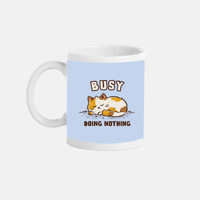 Busy Doing Nothing-None-Mug-Drinkware-kg07