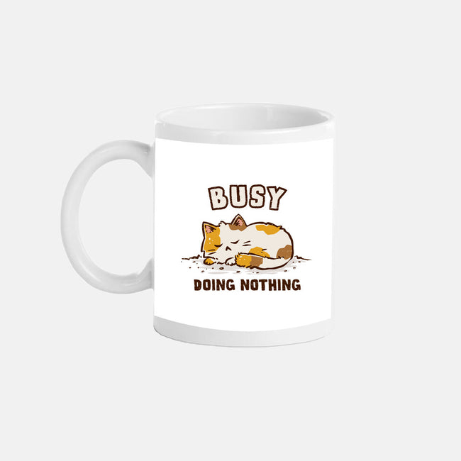 Busy Doing Nothing-None-Mug-Drinkware-kg07