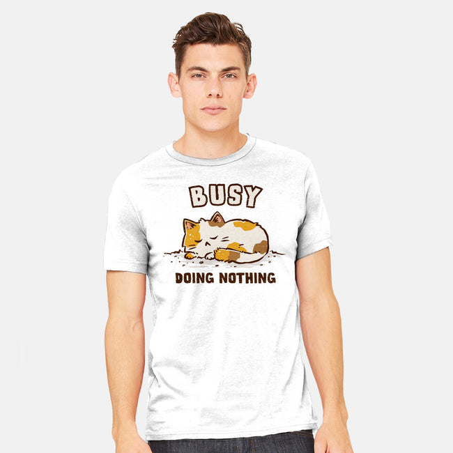 Busy Doing Nothing-Mens-Heavyweight-Tee-kg07
