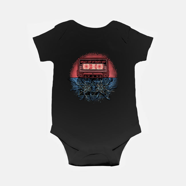Strange Music-Baby-Basic-Onesie-glitchygorilla