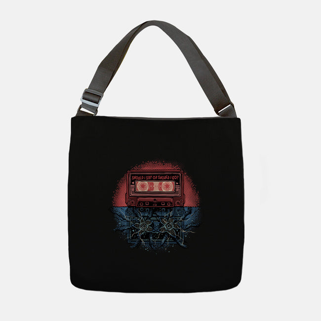 Strange Music-None-Adjustable Tote-Bag-glitchygorilla