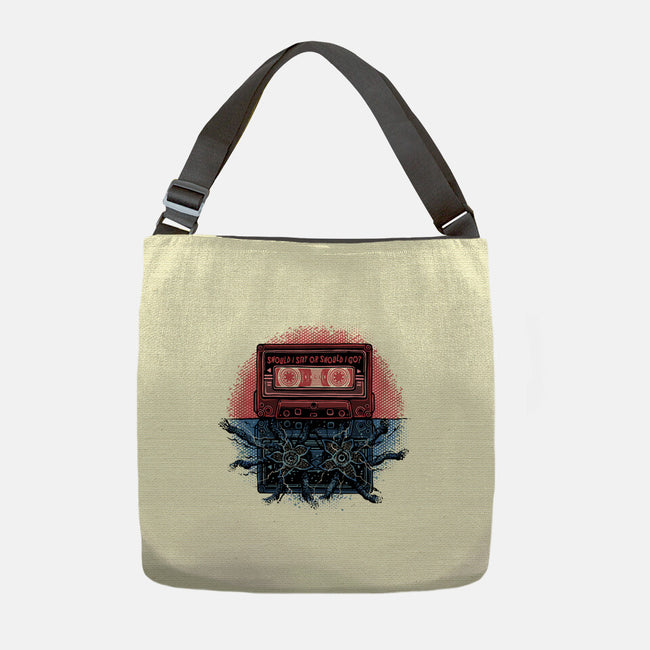 Strange Music-None-Adjustable Tote-Bag-glitchygorilla