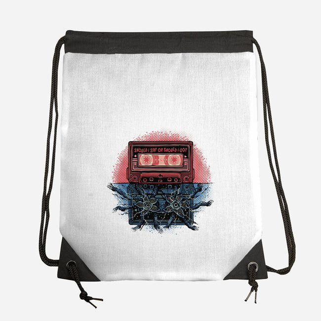 Strange Music-None-Drawstring-Bag-glitchygorilla