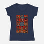 The Stranger Bunch-Womens-V-Neck-Tee-AndreusD