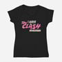 I Fought The Truth-Womens-V-Neck-Tee-paulagarcia