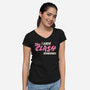 I Fought The Truth-Womens-V-Neck-Tee-paulagarcia