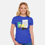 Me-Hoy-Mi-Noy-Womens-Fitted-Tee-DrawnByBryan
