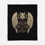 Emblem Of The Hammer-None-Fleece-Blanket-glitchygorilla