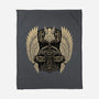 Emblem Of The Hammer-None-Fleece-Blanket-glitchygorilla