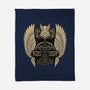 Emblem Of The Hammer-None-Fleece-Blanket-glitchygorilla
