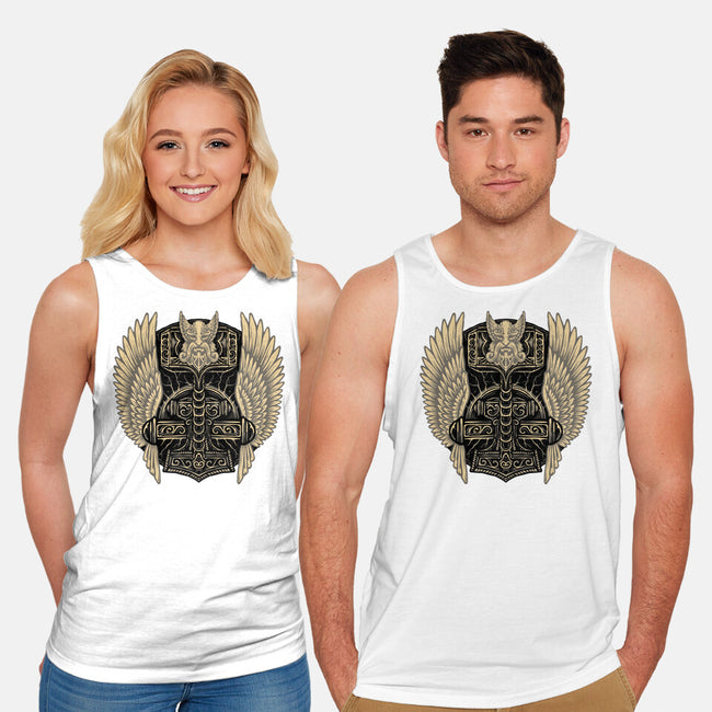 Emblem Of The Hammer-Unisex-Basic-Tank-glitchygorilla