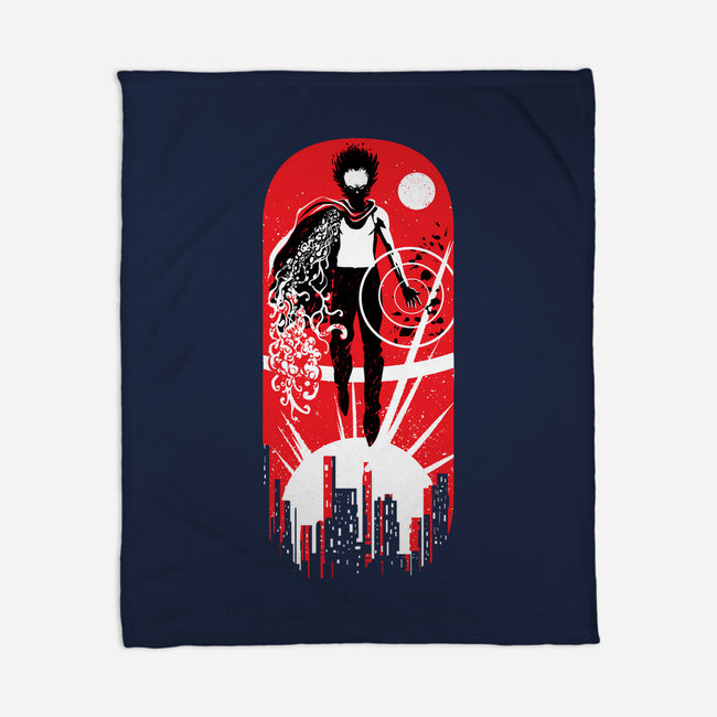 Tetsuo's Attack-None-Fleece-Blanket-zascanauta