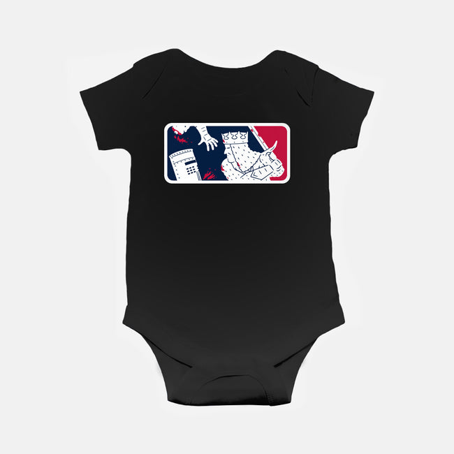 No-Pass League-Baby-Basic-Onesie-Raffiti