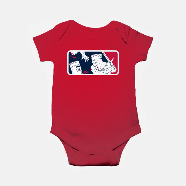 No-Pass League-Baby-Basic-Onesie-Raffiti
