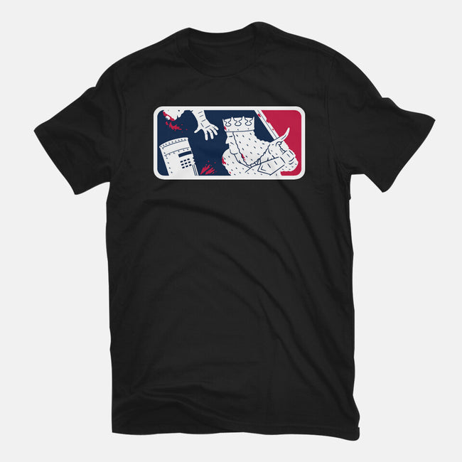 No-Pass League-Womens-Fitted-Tee-Raffiti