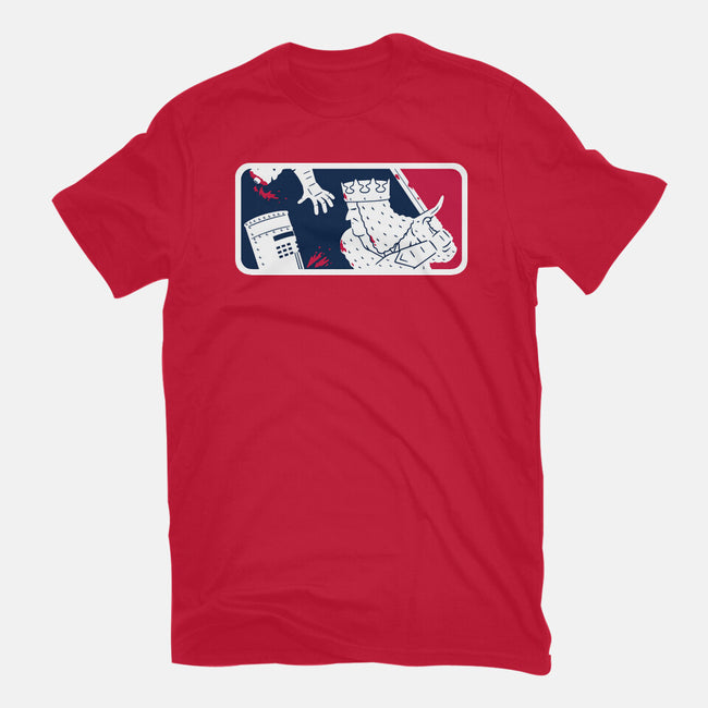 No-Pass League-Womens-Fitted-Tee-Raffiti