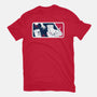 No-Pass League-Womens-Fitted-Tee-Raffiti