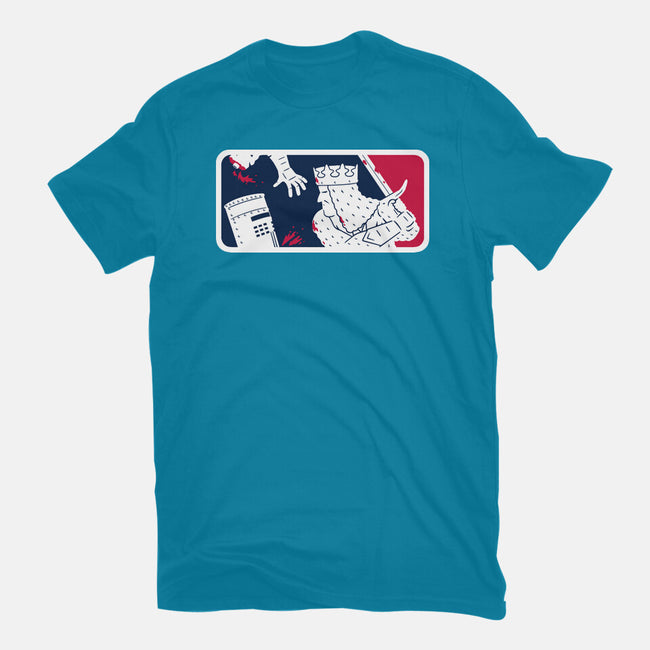 No-Pass League-Womens-Fitted-Tee-Raffiti