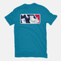 No-Pass League-Womens-Fitted-Tee-Raffiti