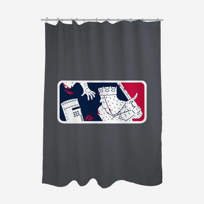 No-Pass League-None-Polyester-Shower Curtain-Raffiti