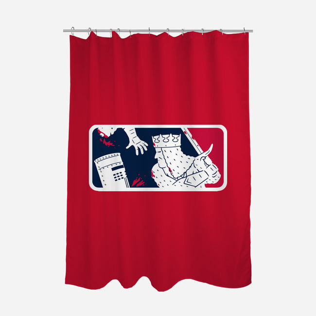 No-Pass League-None-Polyester-Shower Curtain-Raffiti